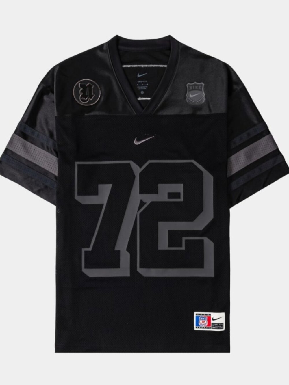Nike Sportswear Next Up Lifestyle Football Jersey Black Men's IH7492-010 NWT